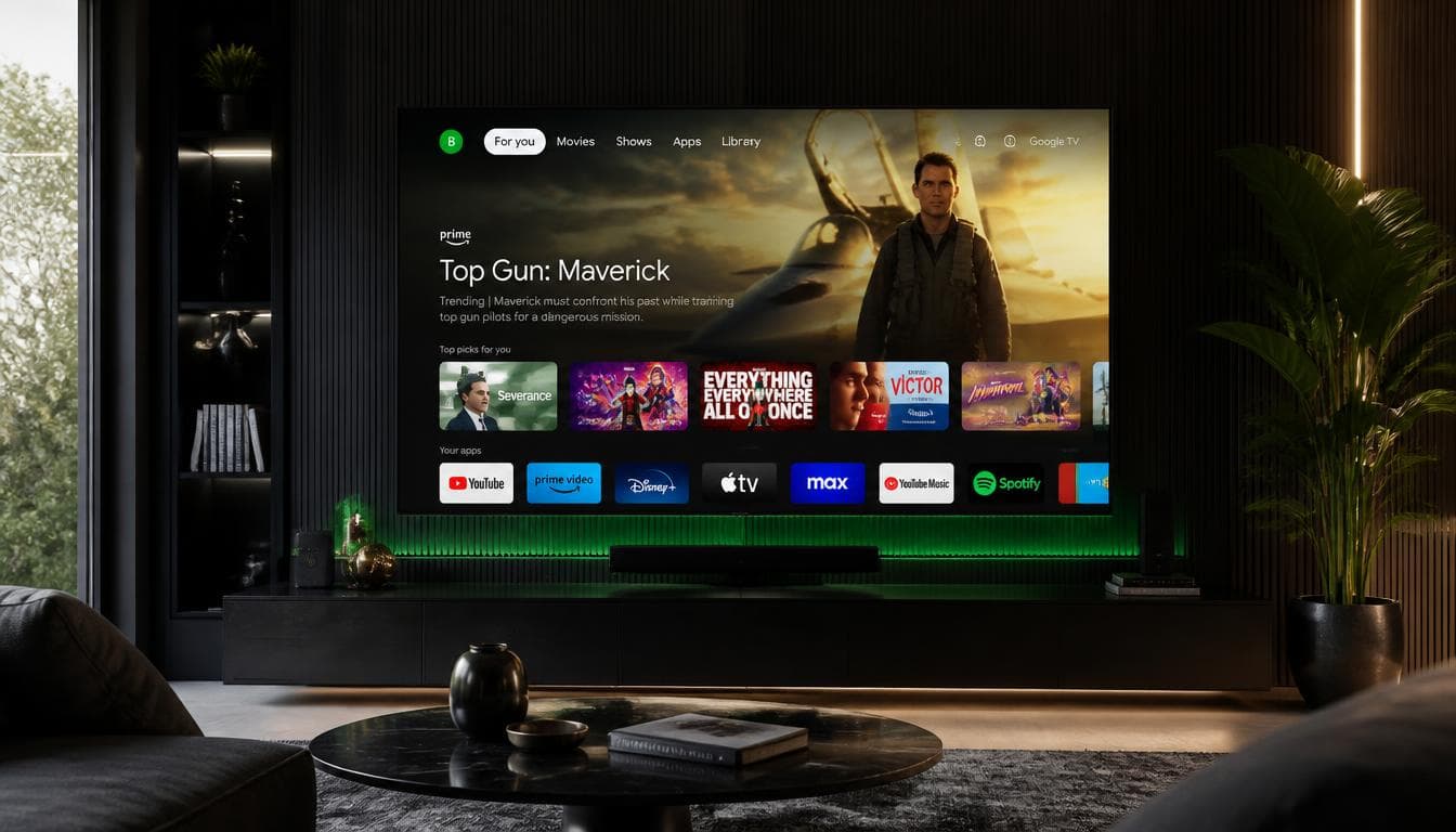 Configuration de l'IPTV sur un appareil Android TV
