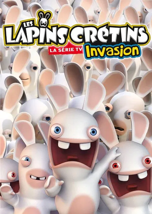 Affiche : Les Lapins Crétins : Invasion