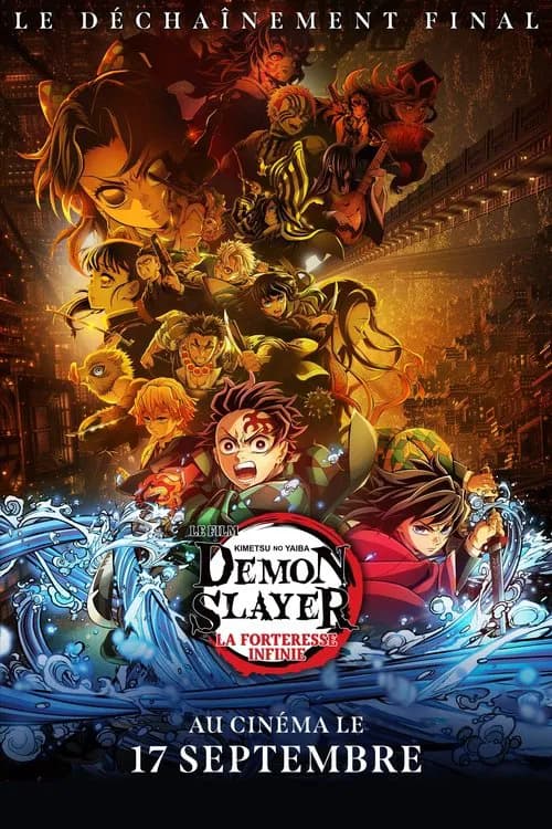 Affiche : Demon Slayer : Kimetsu no Yaiba La Forteresse Infinie